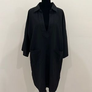 AIMAGE Black Mini Dress